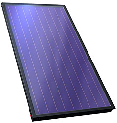 zonnecollector uit een vlakke plaat zonnecollector pakketten